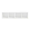 Castorama Meuble De Rangement 4 Cases Blanc GoodHome Atomia H. 37,5 X L. 75 X P. 35 Cm De Qualité 5