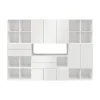 Castorama Meuble De Rangement Avec Tiroirs Blanc GoodHome Atomia H. 187,5 X L. 262,5 X P. 35 Cm achat 7