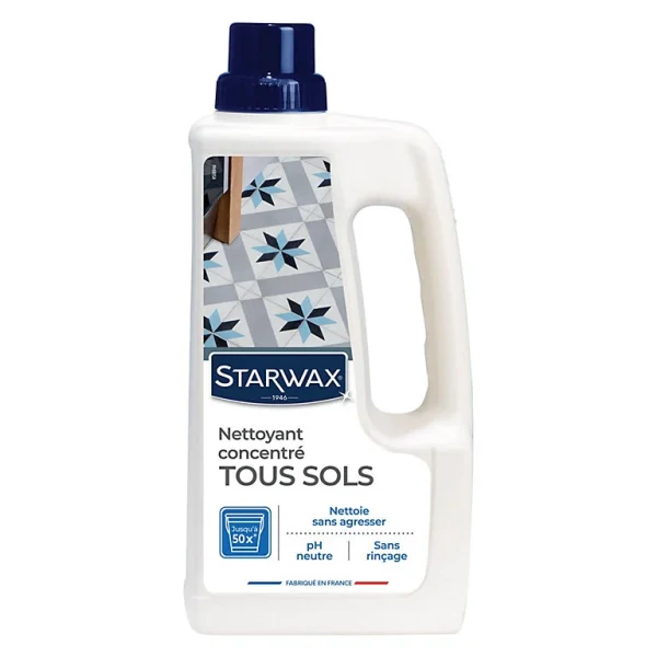 Castorama Nettoyant Doux Sol Intérieurs Starwax 1L outlet 1