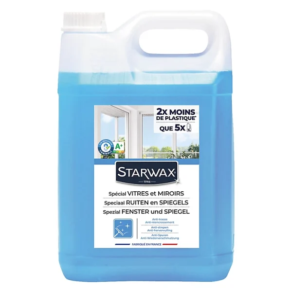 dernière tendance Castorama Nettoyant Spécial Vitres Anti-traces à L’alcool Starwax 5L 1