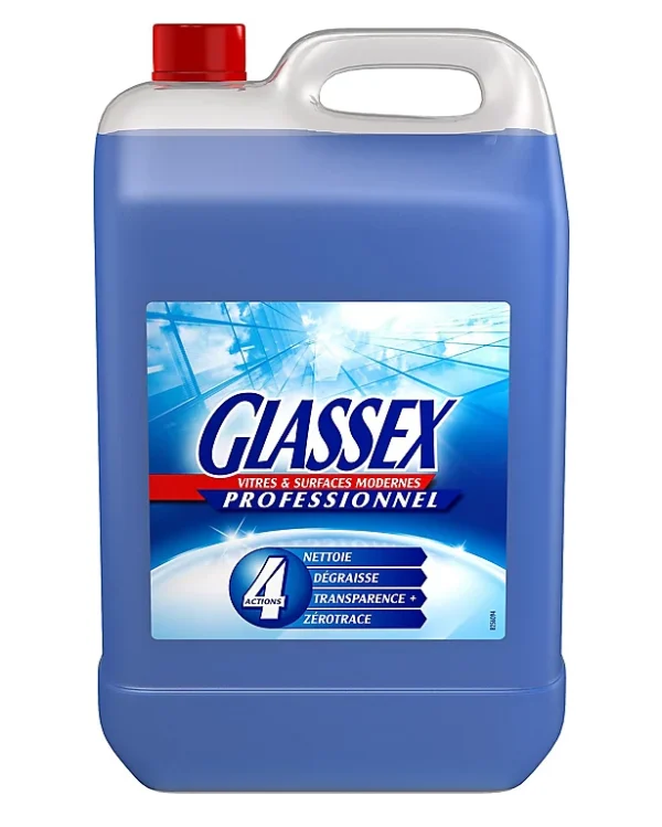 nouvelle saison Castorama Nettoyant Vitres Et Surfaces Modernes Glassex Professionnel 5L 1