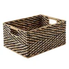 Castorama Panier De Rangement En Fibre Naturelle Bhilai Coloris Noir luxe soldes 5