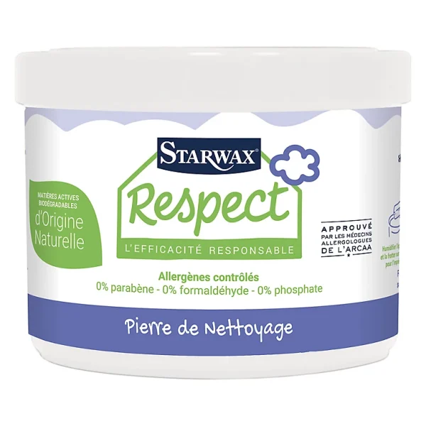 Castorama Pierre De Nettoyage Starwax Respect 375g en ligne officielle 1