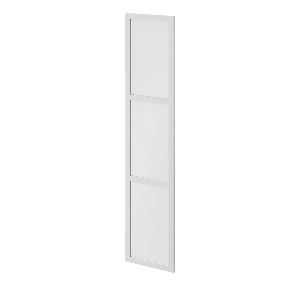 outlet Castorama Porte Battante Verre Opaque Blanche GoodHome Atomia H. 224,7 X 49,7 Cm 1