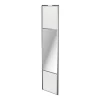 Castorama Porte De Placard Coulissante Avec Miroir Blanc Avec Cadre Gris GoodHome Arius H. 248,5 X L. 62.2 Cm luxe soldes 7