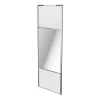 shopping pas cher Castorama Porte De Placard Coulissante Avec Miroir Blanc Avec Cadre Gris GoodHome Arius H. 248,5 X L. 92.2 Cm 5