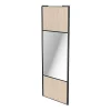 Castorama Porte De Placard Coulissante Avec Miroir Effet Chêne Clair Avec Cadre Noir GoodHome Arius H. 248,5 X L. 92.2 Cm a Prix Discount 5