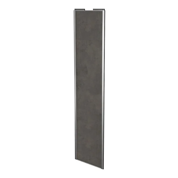 boutique en ligne france Castorama Porte De Placard Coulissante Gris Antique Avec Cadre Gris GoodHome Arius H. 248,5 X L. 62.2 Cm 1