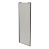 pas cher Castorama Porte De Placard Coulissante Gris Clair Mat Avec Cadre Noir GoodHome Arius H. 248,5 X L. 92.2 Cm 7