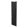 grossiste en ligne Castorama Porte De Placard Coulissante Noir Avec Cadre Blanc GoodHome Arius H. 248,5 X L. 77.2 Cm 7