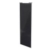 soldes Castorama Porte De Placard Coulissante Noir Avec Cadre Blanc GoodHome Arius H. 248,5 X L. 92.2 Cm 5