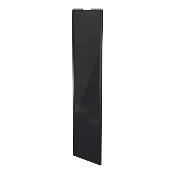 Castorama Porte De Placard Coulissante Noir Avec Cadre Noir GoodHome Arius H. 248,5 X L. 62.2 Cm france 1