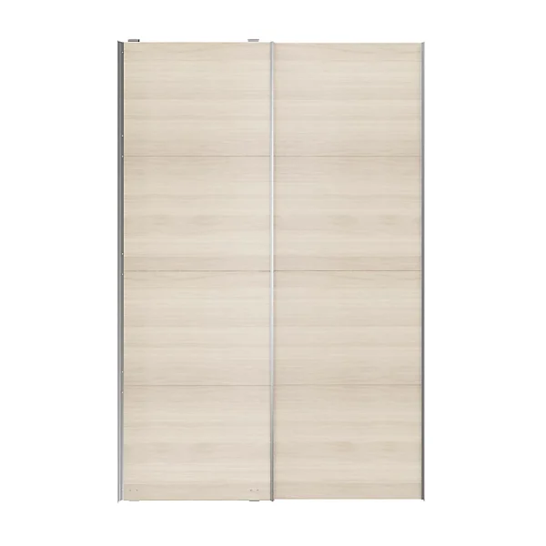 Top ventes Castorama Portes De Placard Coulissantes 2 Vantaux Panneaux Effet Chêne GoodHome Atomia H. 225 X L. 150 X ép. 5,5 Cm 1