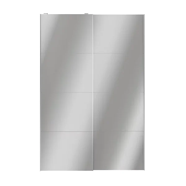 Castorama Portes De Placard Coulissantes 2 Vantaux Panneaux Miroir GoodHome Atomia H. 225 X L. 150 X ép. 5,5 Cm magasin en ligne 1