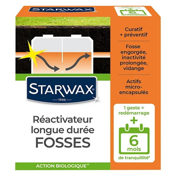 Retour Gratuit Castorama Réactivateur Biologique Fosses Septiques Starwax 500g 1