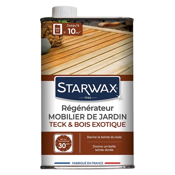 acheter Castorama Régénérateur Teck Et Bois Exotiques Starwax 500ml 1