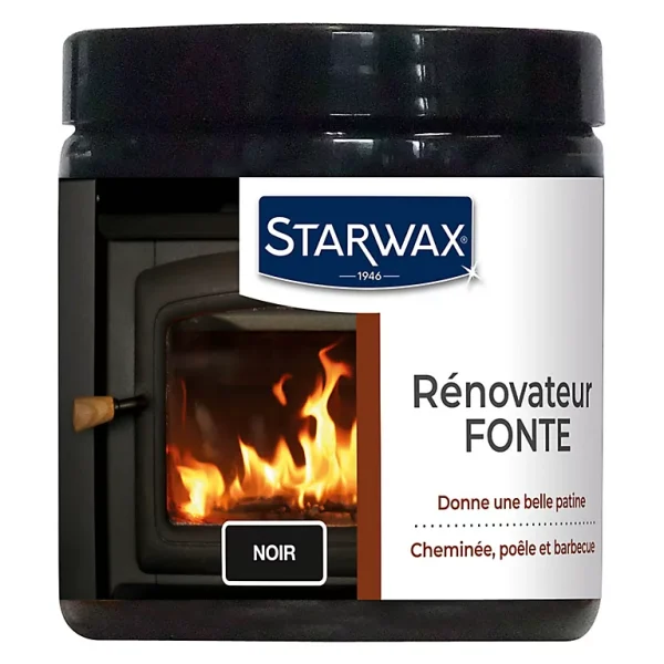 Castorama Rénovateur Fonte Cheminée Starwax 200ml REMISE 1