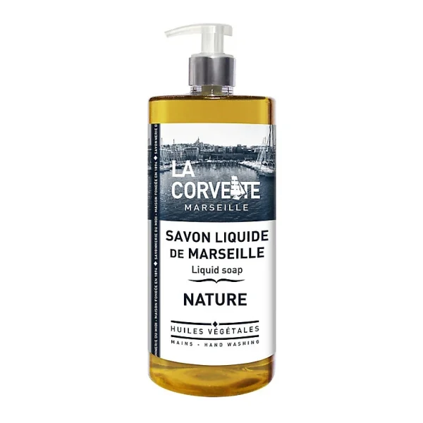 Castorama Savon De Marseille Liquide La Corvette Savonnerie Du Midi Nature 1L de garantie authentique 1