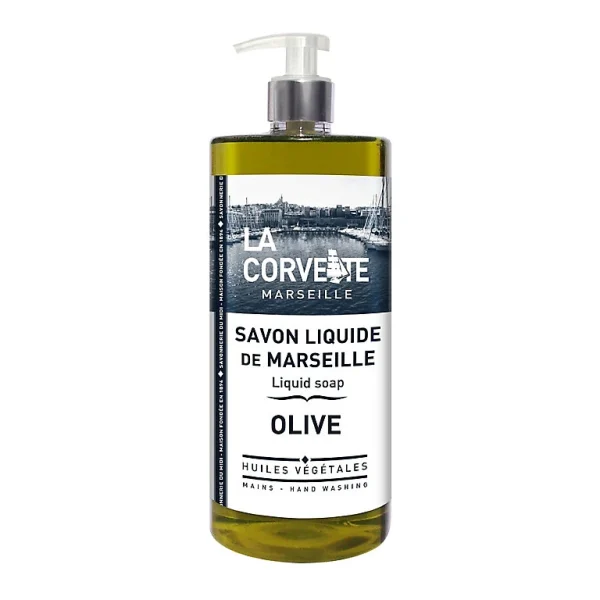 Castorama Savon De Marseille Liquide La Corvette Savonnerie Du Midi Olive 1L nouveau produit 1