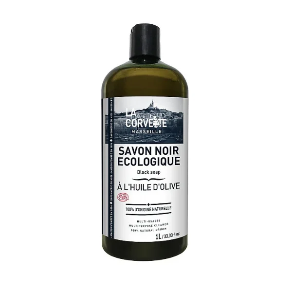 De super promotions disponibles Castorama Savon Noir La Corvette Savonnerie Du Midi Liquide à L’huile D’olive 1L 1