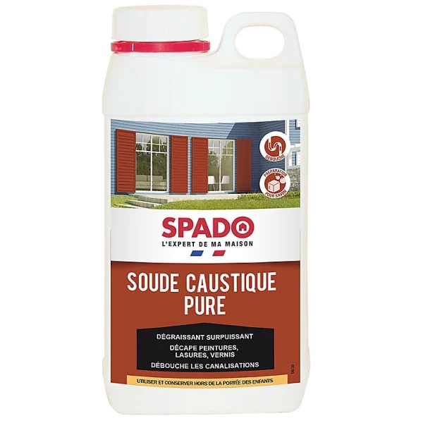 Prix très abordable Castorama Soude Caustique Pure Spado 1kg 1