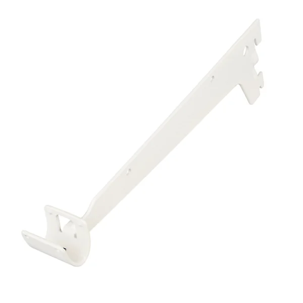 Castorama Support De Penderie Simple Perforation Blanc Form Compatible Lony Twinny Et Poppit excellente qualité 1