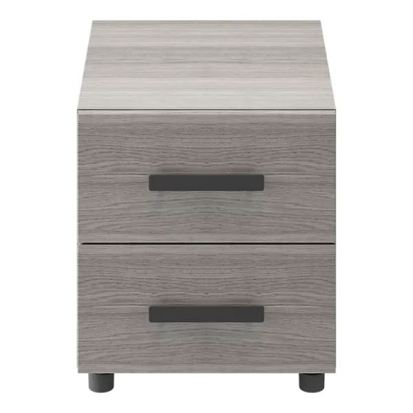 prix le plus bas Castorama Table De Chevet Sur Pieds Effet Chêne Grisé 2 Tiroirs GoodHome Atomia H. 42,5 X L. 37,5 X P. 45 Cm 1