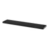 achetez Castorama Tablette Murale Avec Fixation Invisible Form Cusko Noir Brillant 118 cm 5