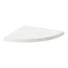 l'unique style Castorama Tablette Murale D’angle Form Rigga Blanc 25 cm 7