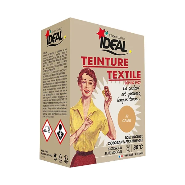 Castorama Teinture Textile Vintage Camel Idéal 350g online boutique 1