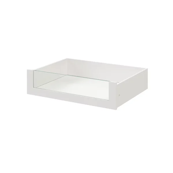 Castorama Tiroir Intérieur Avec Façade Verre Effet Blanc GoodHome Atomia H. 17 X L. 71,4 X P. 50 Cm soldes pas cher 1